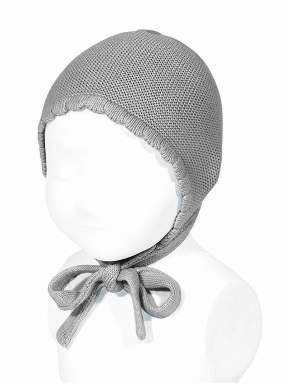 NWT ESPAÑA CONDOR Moss Stitch Cotton Bonnet